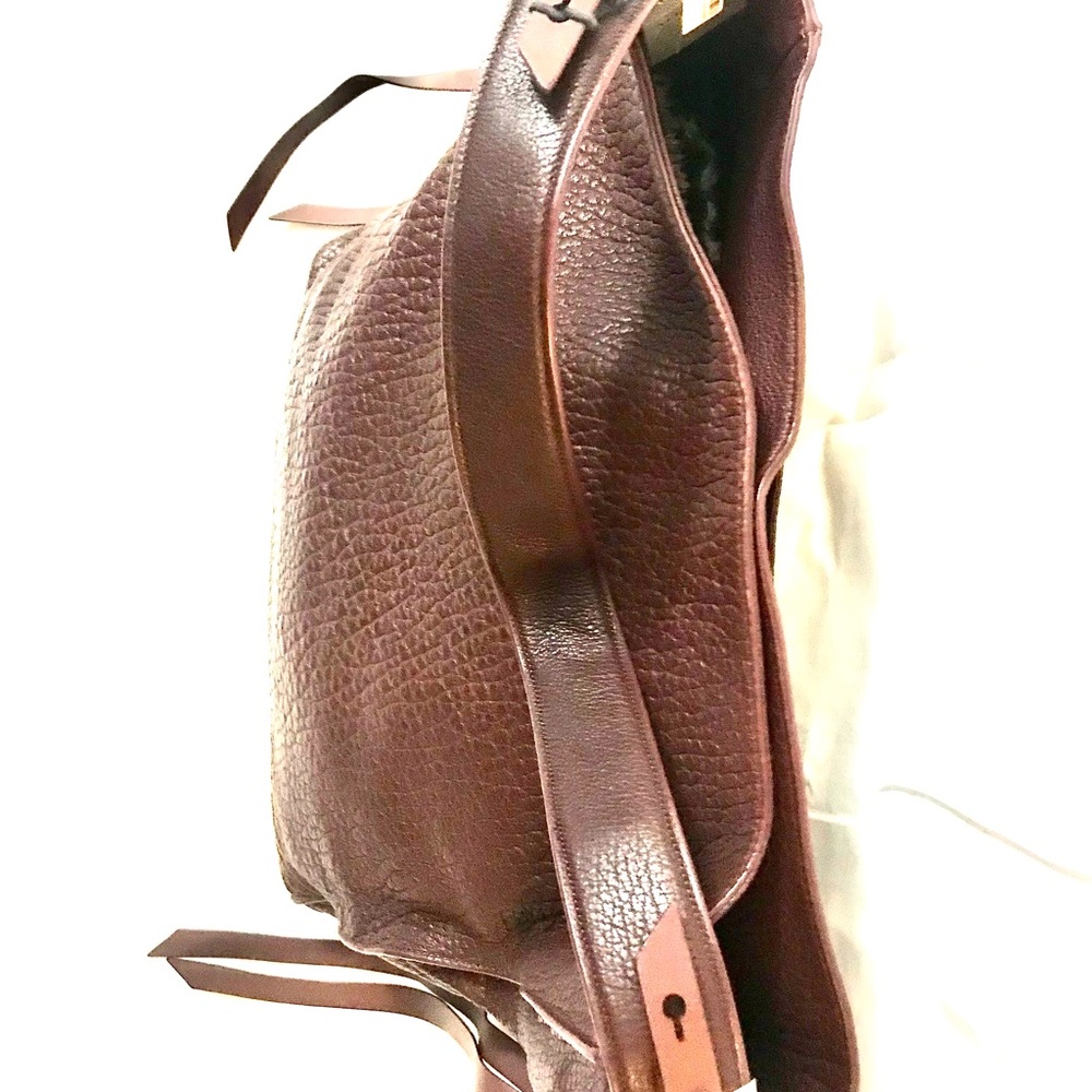 ALL SAINTS KITA PEBBLED LEATHER CROSSBODY BAG (BRAND NEW) - Picture 6 of 7